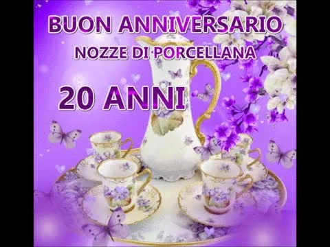 20 anni di matrimonio come si chiamano