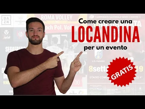 Come fare un volantino per un evento