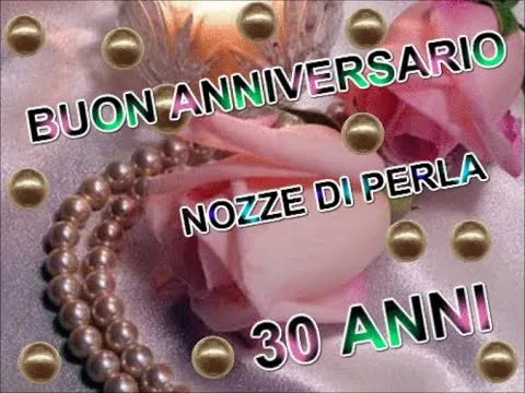 Come festeggiare 30 anni di matrimonio