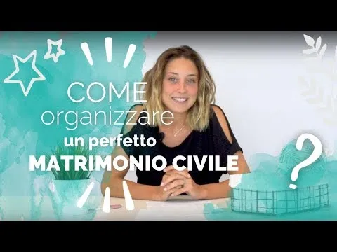 Come si prepara un matrimonio civile